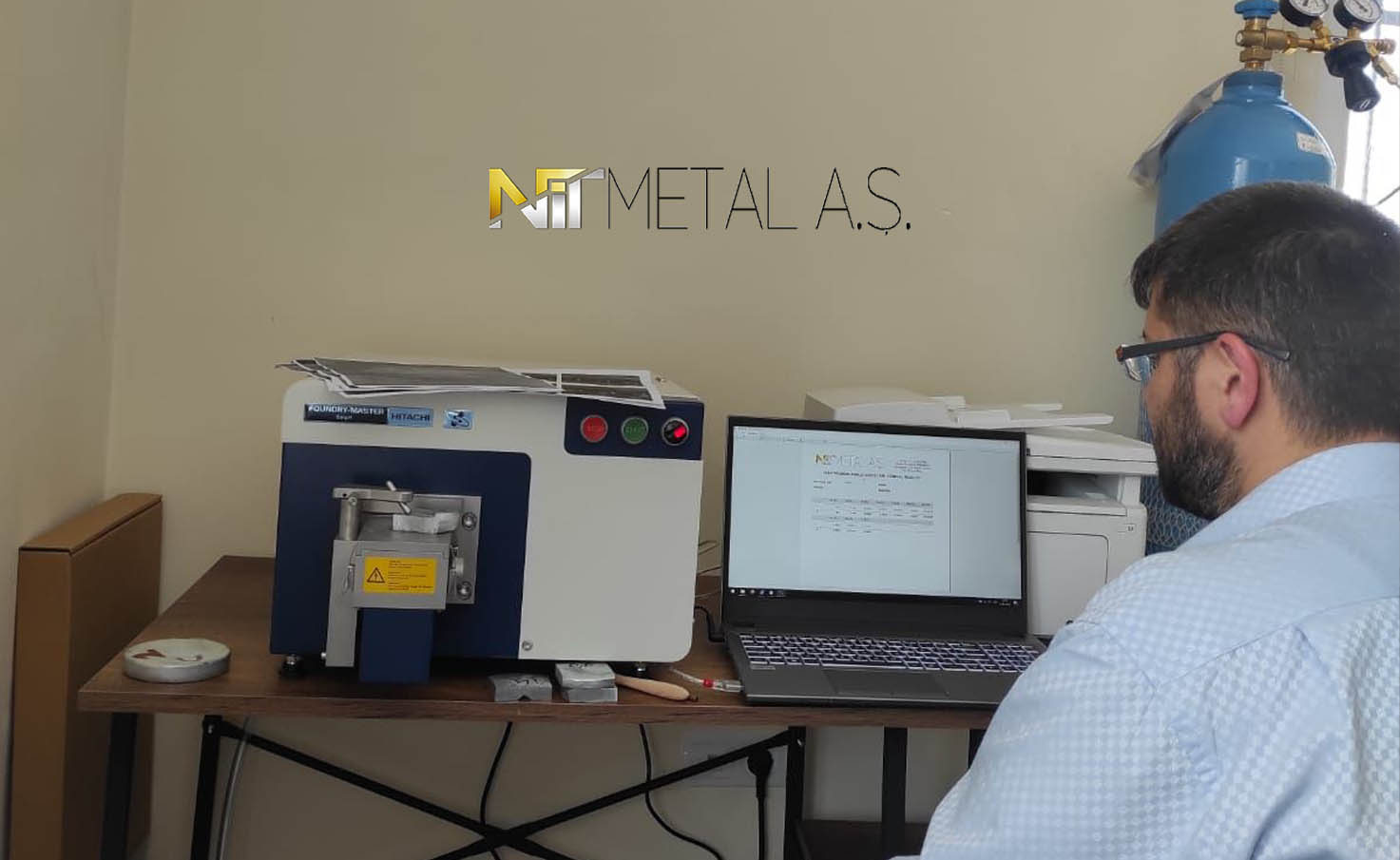 Nit Metal, Üretimini Yaptığı Çinko Külçe ve Zamak Külçelerin Kontrollerini Hitachi Foundry Master Smart Spektrometresiyle Yapmaya Başladı!