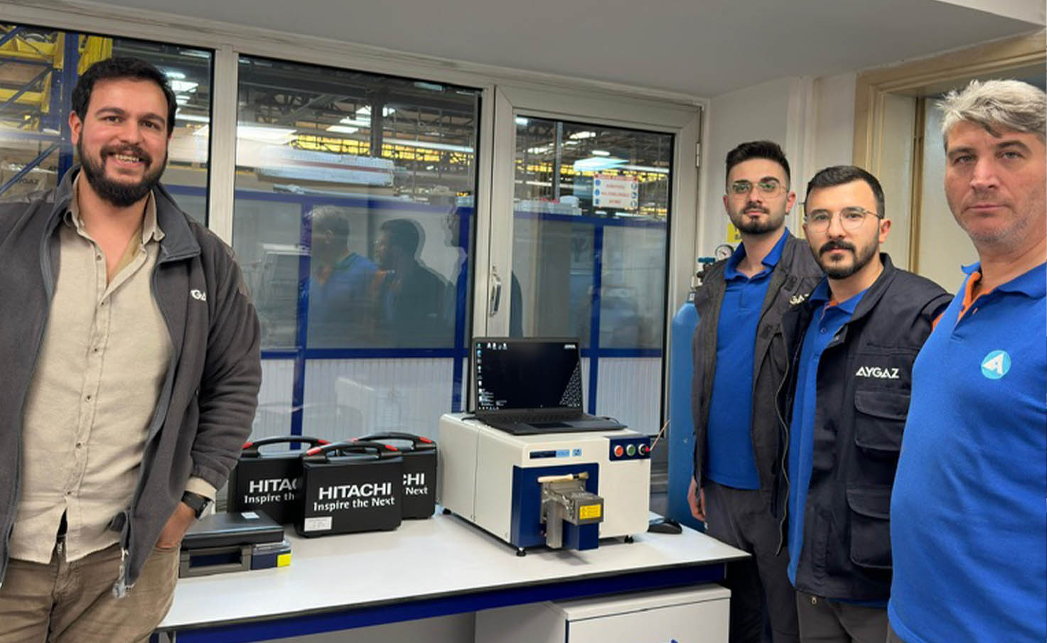 Aygaz, Üretimlerinde Hitachi Foundry Master Smart Spektrometresini Kullanmaya Başladı!