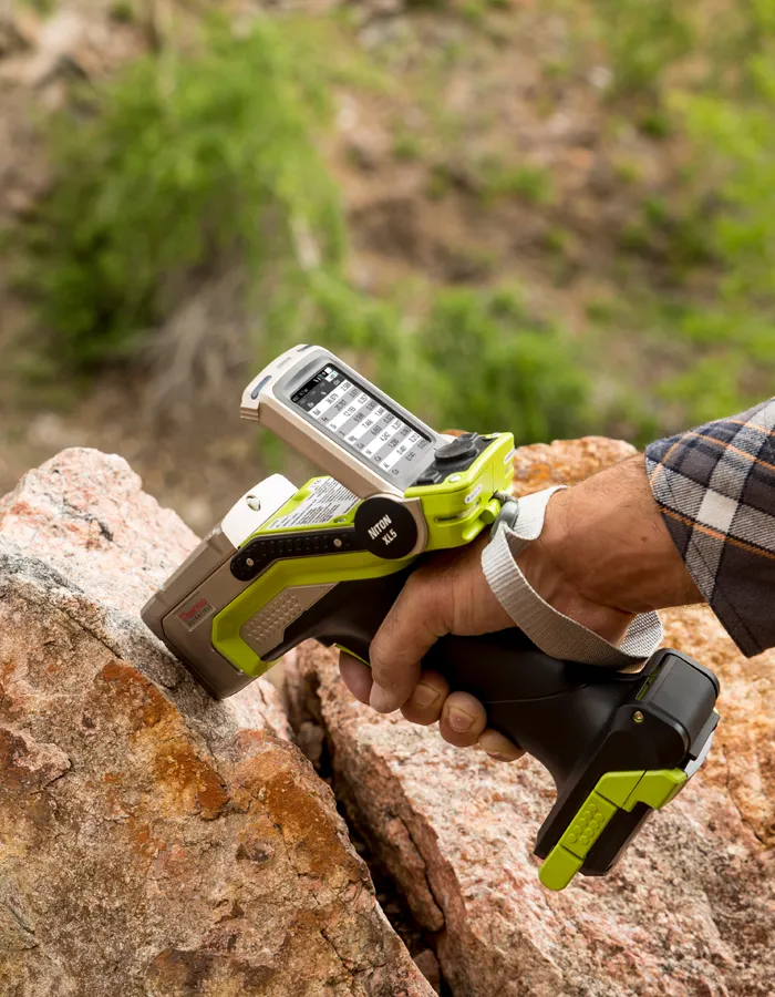 Niton XL5 Plus ile Madencilik ve Jeoloji XRF Analizi